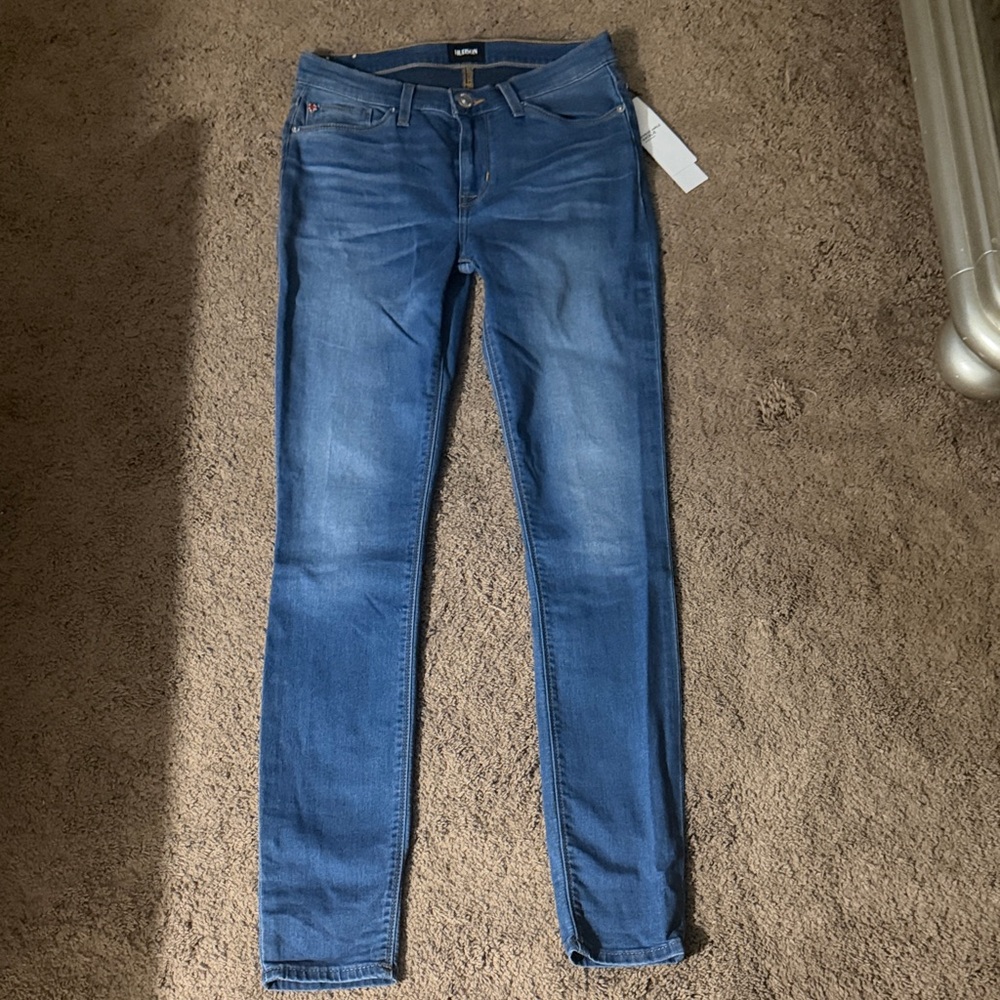 Hudson Jeans Women's Super Skinny Jeans - Dark Blue